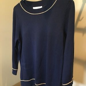 Navy sweater